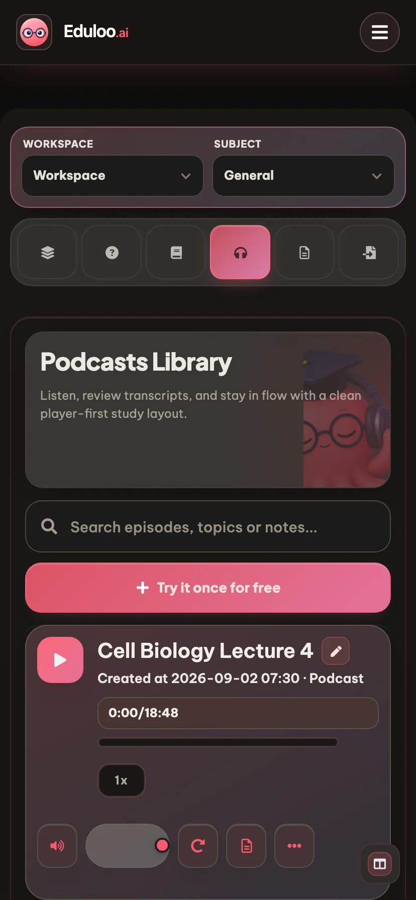 Study on the move