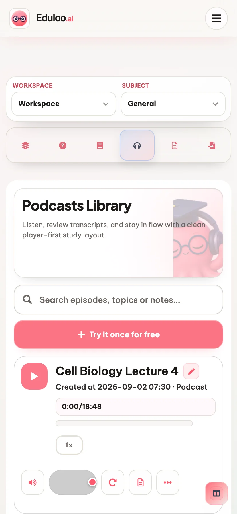 Study on the move